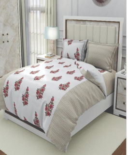 Bed Sheets For Double Bed, 100*108 King,Handloom hub presents Heritage new collection 